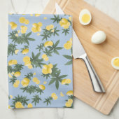 Amalfi Lemon Twist Vibes 1 Theedoek (Quarter Fold)