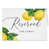 Amalfi Lemon Wedding | Gereserveerd teken voor rus (Voorkant Horizontaal)