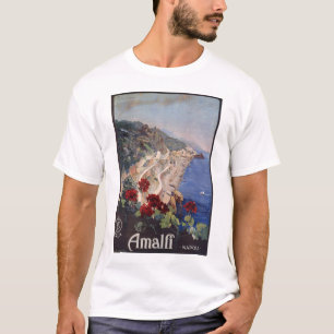 Amalfi Napoli Italië Italiaans reisbureau T-shirt