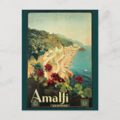  amalfi-reisreclame briefkaart (Voorkant)