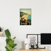  amalfi-reisreclame poster (Thuiskantoor)