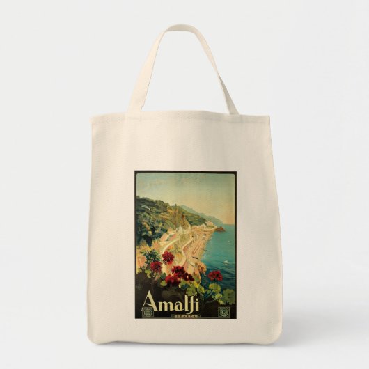  amalfi-reisreclame tote bag (Voorkant)