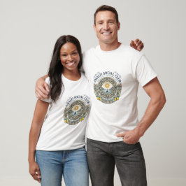 Amalfi Social Club Mediterrane Vlucht T-shirt
