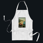 Amalfi Standaard Schort<br><div class="desc">Vintage reisbureau poster promotor Amalfi in Zuid-Italië,  door Mario Borgoni,  1927.</div>