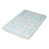 Amalfi stijl naadloos patroon badmat (Gekanteld)