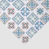 Amalfi Tegel geïnspireerd decoratief Tissuepapier (Detail)