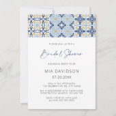 Amalfi Tegel Mediterranean Summer Vrijgezellenfees Kaart (Voorkant)