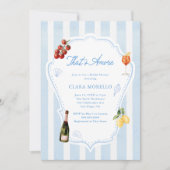 Amalfi That's Amore Bruidsfeest Kaart (Voorkant)