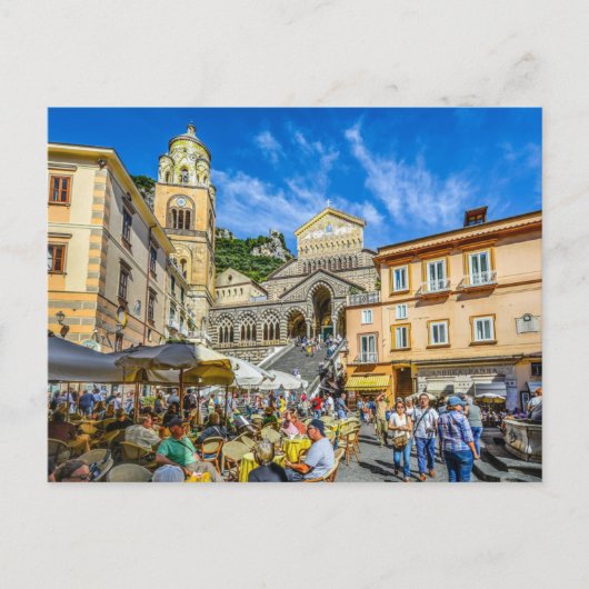 Amalfi-trap Uitnodiging Briefkaart (Voorkant)
