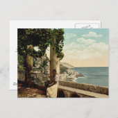 Amalfi uit de Capuccini, Napels, klassiek in Itali Briefkaart (Voorkant / Achterkant)