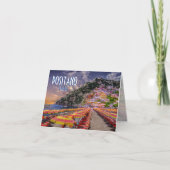 Amalfi van de Huizen van de Klip van Italië van Kaart (Voorkant)