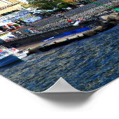 Amalfi Village Poster (Hoek)