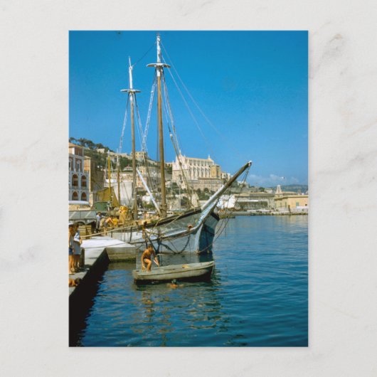 Amalfi, waterfront met vissersboot briefkaart (Voorkant)