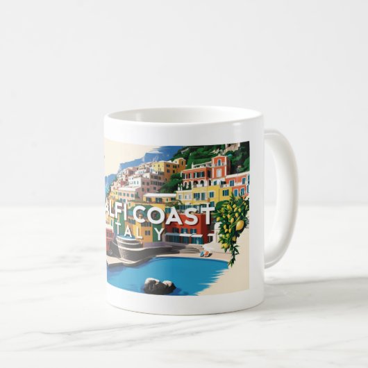 Amalfikust 1 koffiemok (Voorkant rechts)