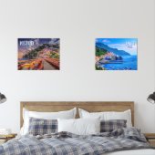 Amalfikust en Positano Italië Reisposter Muurkunst Sets (Slaapkamer)