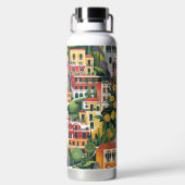 Amalfikust: Iconische Europese bestemmingen Waterfles (Achterkant)