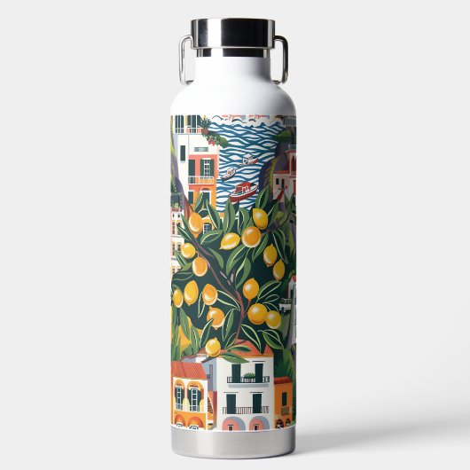 Amalfikust: Iconische Europese bestemmingen Waterfles (Voorkant)