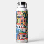 Amalfikust: Iconische Europese bestemmingen Waterfles (Achterkant)