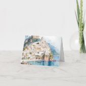 Amalfikust Italiaans Citroen Mediterraan Bedankkaart (Achterkant)