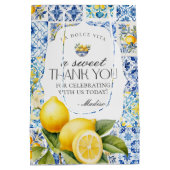 Amalfikust Italiaanse Toscaanse kust Medium Cadeauzakje (Achterkant)