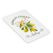 Amalfikust Italië Lemon & Bow – gepersonaliseerd Magneet (Rechterzijde)