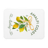 Amalfikust Italië Lemon & Bow – gepersonaliseerd Magneet (Horizontaal)