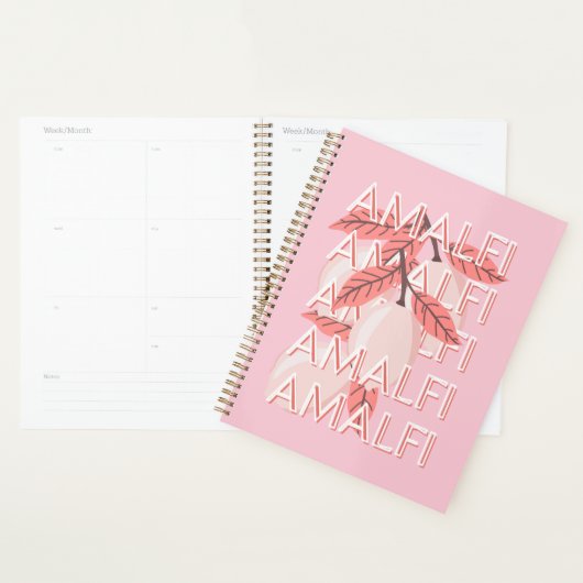 Amalfikust, Italië Reiskunst, Zomerreizen Kunst Planner (Display)