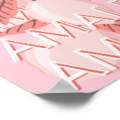 Amalfikust, Italië Reiskunst, Zomerreizen Kunst Poster (Hoek)