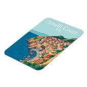 Amalfikust, Italië Reizen Mediterraan Magneet (Linkerzijde)