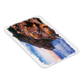 Amalfikust Italië Waterverf Kust Positano Magneet (Rechterzijde)