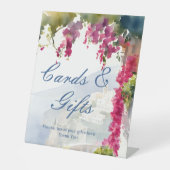 Amalfikust Mediterraan Italiaans vrijgezellenfeest Reclamebord Met Voetstuk (Voorkant)