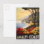 Amalfikust - Prachtige Uitzichten van de Italiaans Briefkaart (Voorkant / Achterkant)
