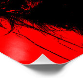 AMALGAMATIE VAN DOOD VLEES | Glanzend papier afdru Perfect Poster (Hoek)