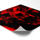 AMALGAMATIE VAN DOOD VLEES | Mat papier afdrukken Poster (Hoek)