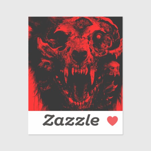 AMALGAMATIE VAN DOOD VLEES | STICKER (Vel)