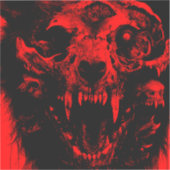 AMALGAMATIE VAN DOOD VLEES | STICKER (Voorkant)