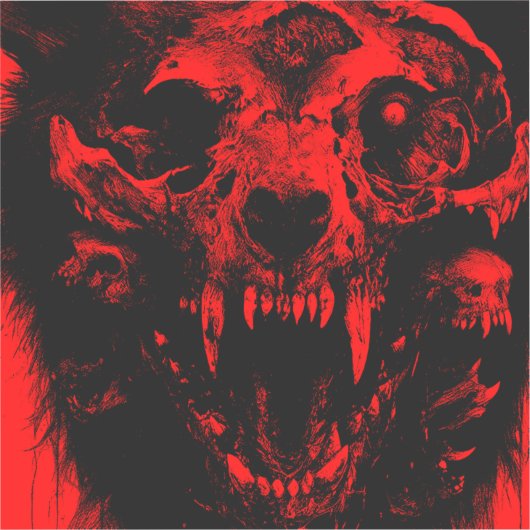 AMALGAMATIE VAN DOOD VLEES | STICKER (Voorkant)