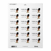 Amalia Etiket (Full Sheet)