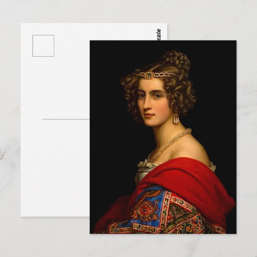 Amalia von Schintling Beierse schoonheid Briefkaart (Voorkant / Achterkant)