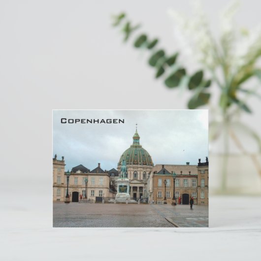 Amalienborg - Kopenhagen Briefkaart (Staand voorkant)