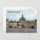 Amalienborg - Kopenhagen Briefkaart (Voorkant / Achterkant)
