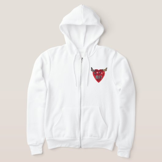 Ámame cada día y florece mi corazón hoodie (Laagn)