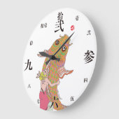 Amami is een meisje. grote klok (Hoek)