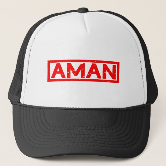 Aman Stamp Trucker Pet (Voorkant)