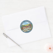 Amana Kolonies VS Ronde Sticker (Envelop)