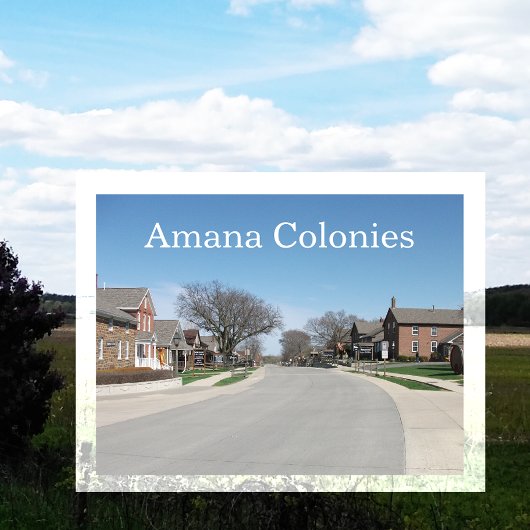 Amanakolonies, Amana, Iowa Briefkaart