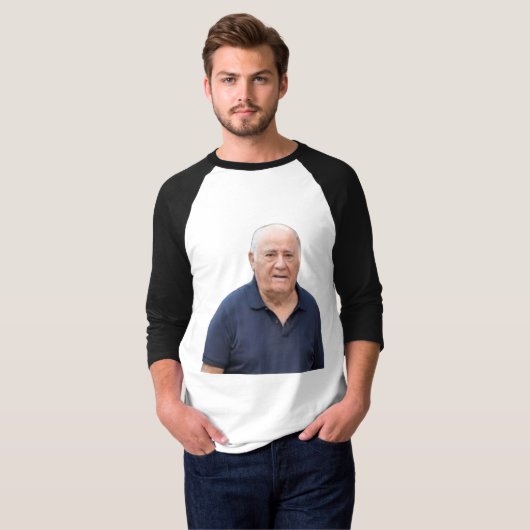 Amancio Ortega 1 T-shirt (Voorkant volledig)