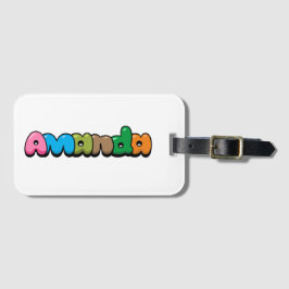 Amanda Bagagelabel