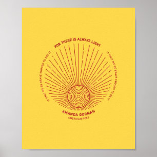 Amanda Gorman Inauguration Poem 202 Poster