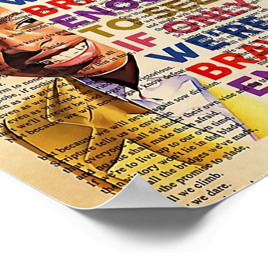 Amanda Gorman Light Poster (Hoek)